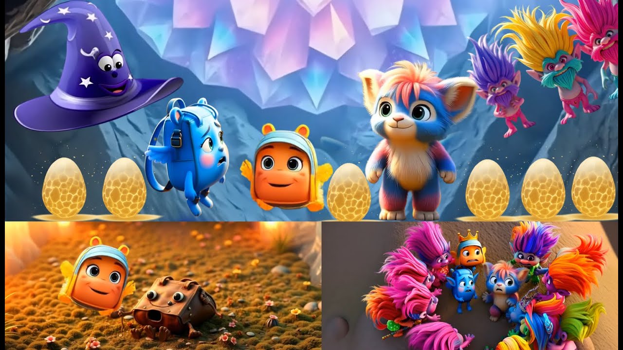 *Favola animata per bambini Episodio 30: La scoperta fantastica nella montagna