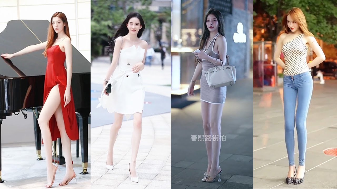 Mejores Street Fashion Tik Tok 2021 | Hottest Chinese Girls Street Fashion Style 2021 Ep.137