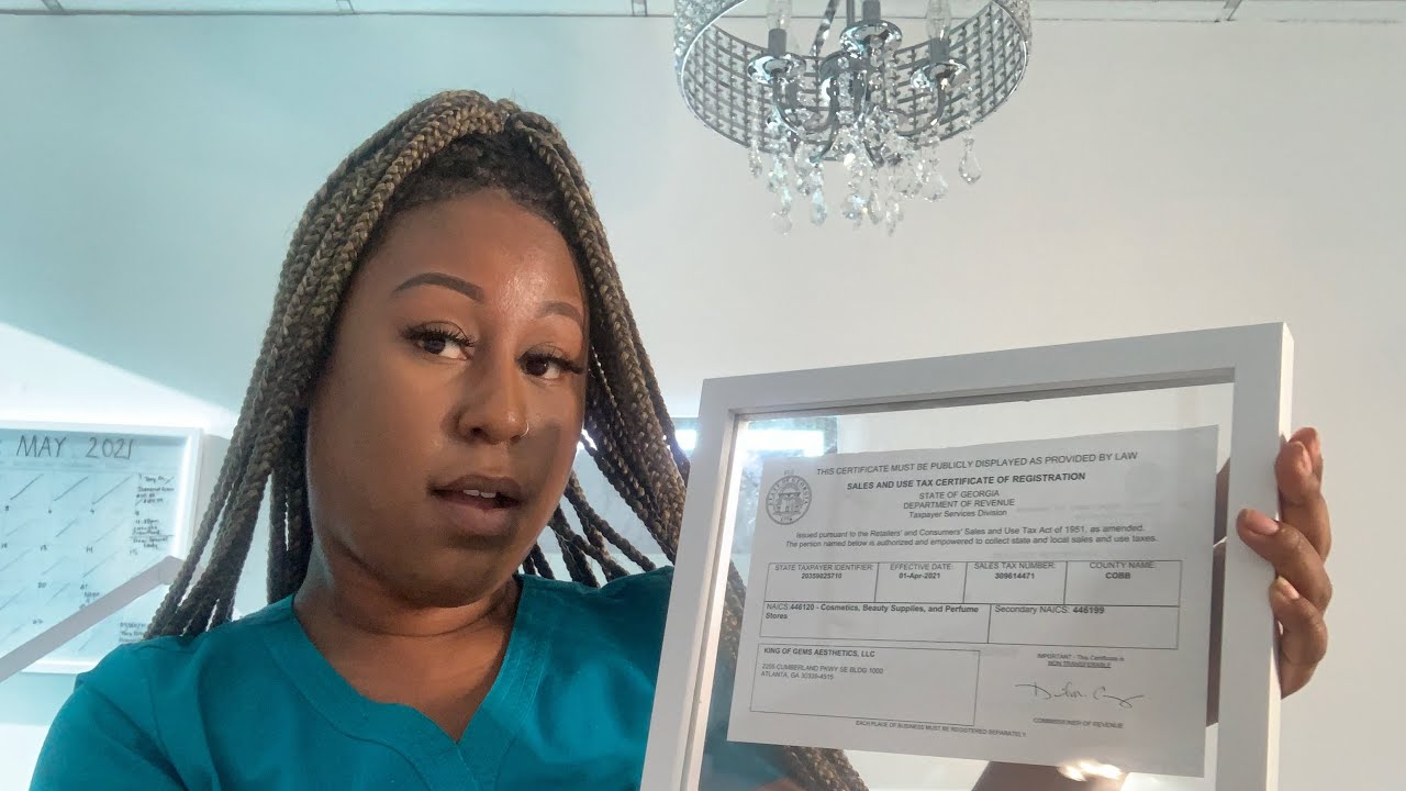 HOW I STARTED MY OWN BUISNESS AS A SOLO ESTHETICIAN| Licenses & Taxes (PART ONE)