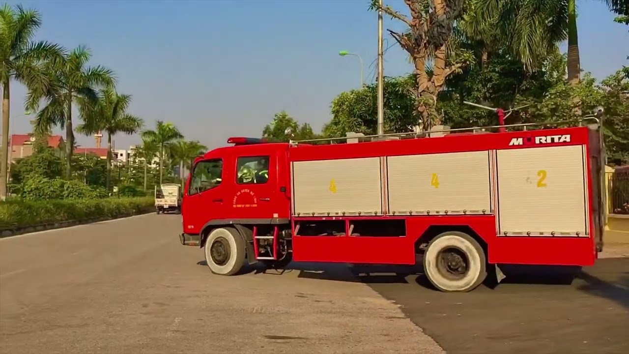 Diễn tập phương án chữa cháy và cứu nạn, cứu hộ khu dân cư năm 2023