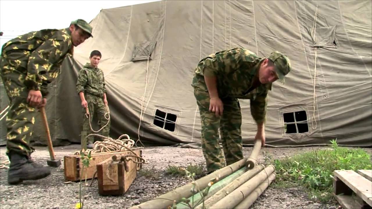 Палатка армейская СБОРКА БАПУЗ 40 (УСБ-56)