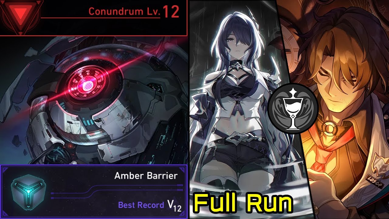 Conundrum Lv.12 Acheron & Gallagher Elation Path Amber Barrier Dice Full Run