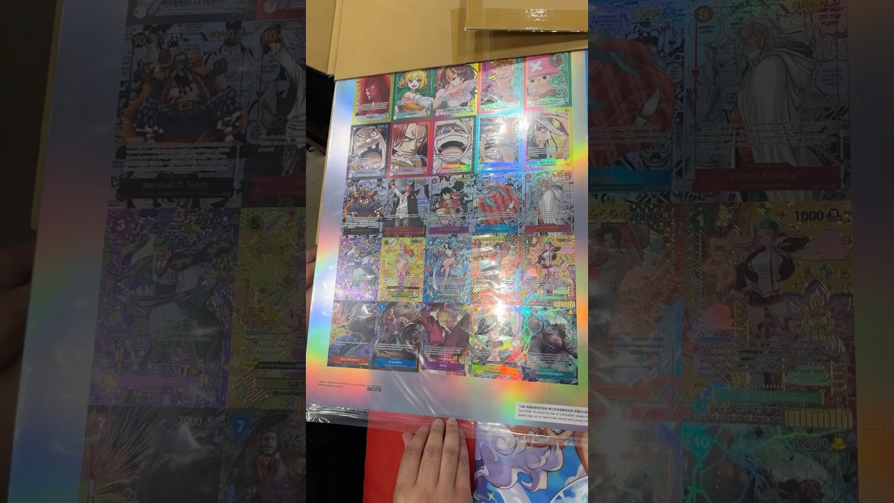 The 2nd National Championships Uncut Sheet for One Piece 😂