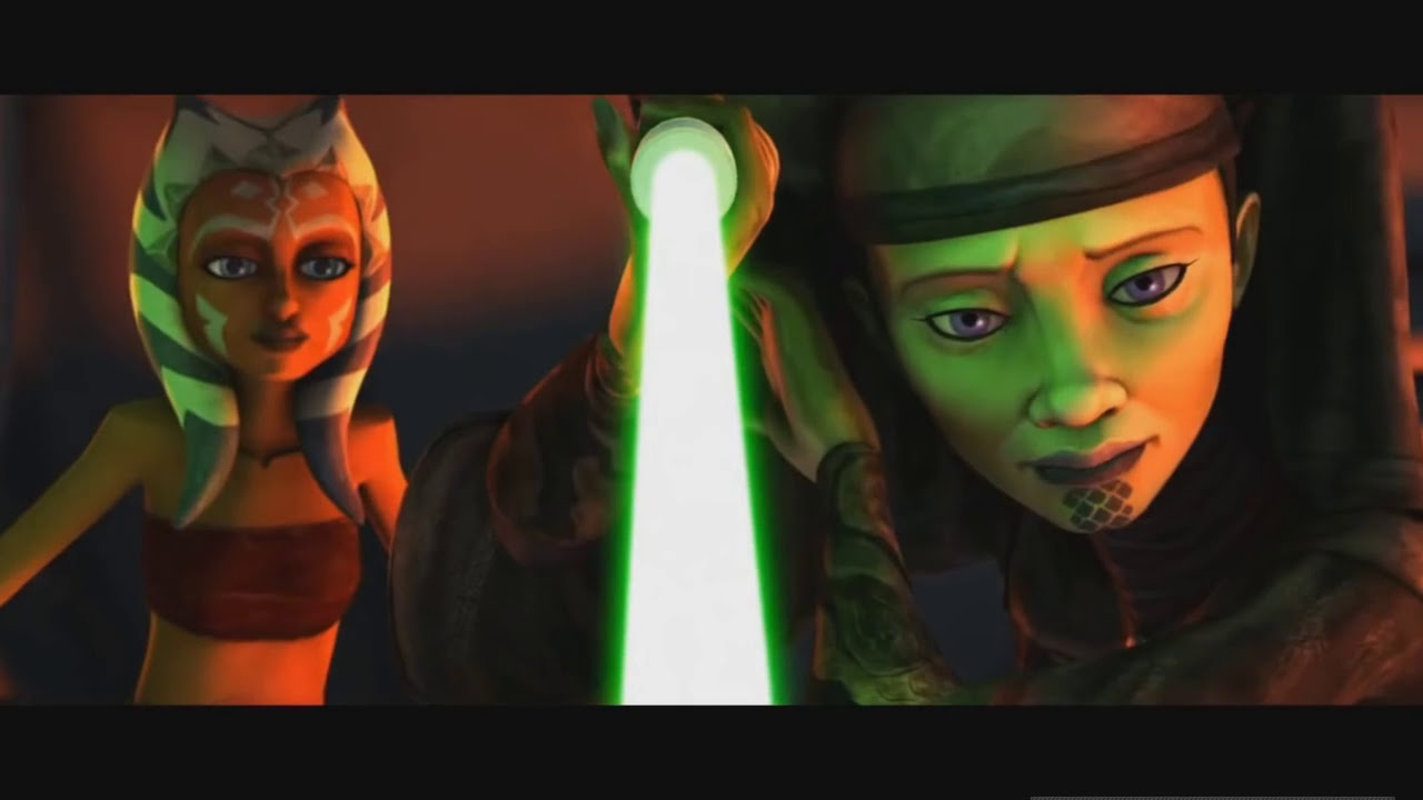 Star Wars: The Clone Wars | Pelea | Ahsoka Tano & Luminara VS Asajj Ventress | Español Latino HD