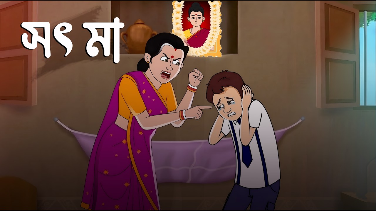সৎ মা ।। Sot Ma || Bangal cartoon || Samajik Golpo #banglagolpo