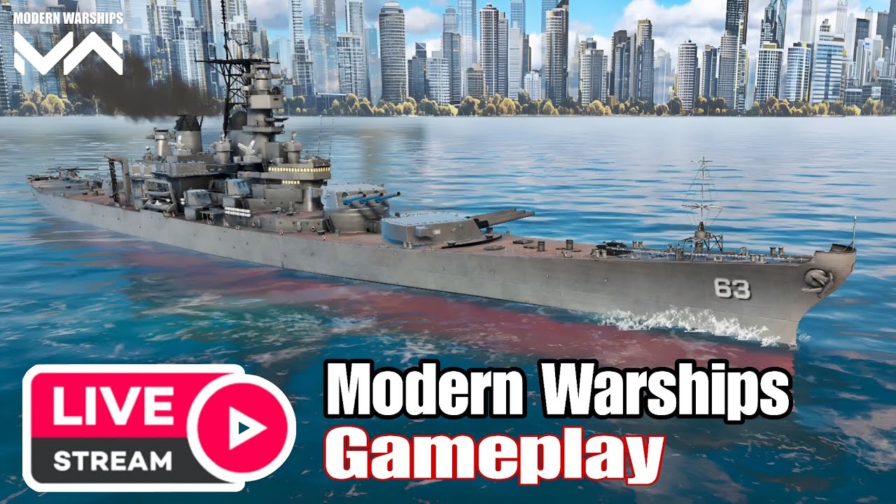 Modern Warships live! TANDEM WARS Gameplay