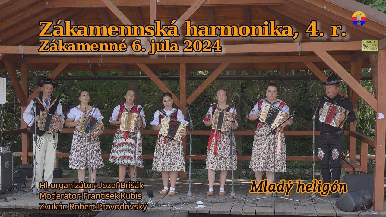 Zákamenné 6. júla 2024: Zákamenská harmonika, 4. r.: Mladý heligón.