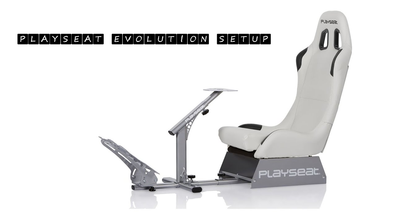 PLAYSEAT Evolution Gaming Chair SETUP AND REVIEW