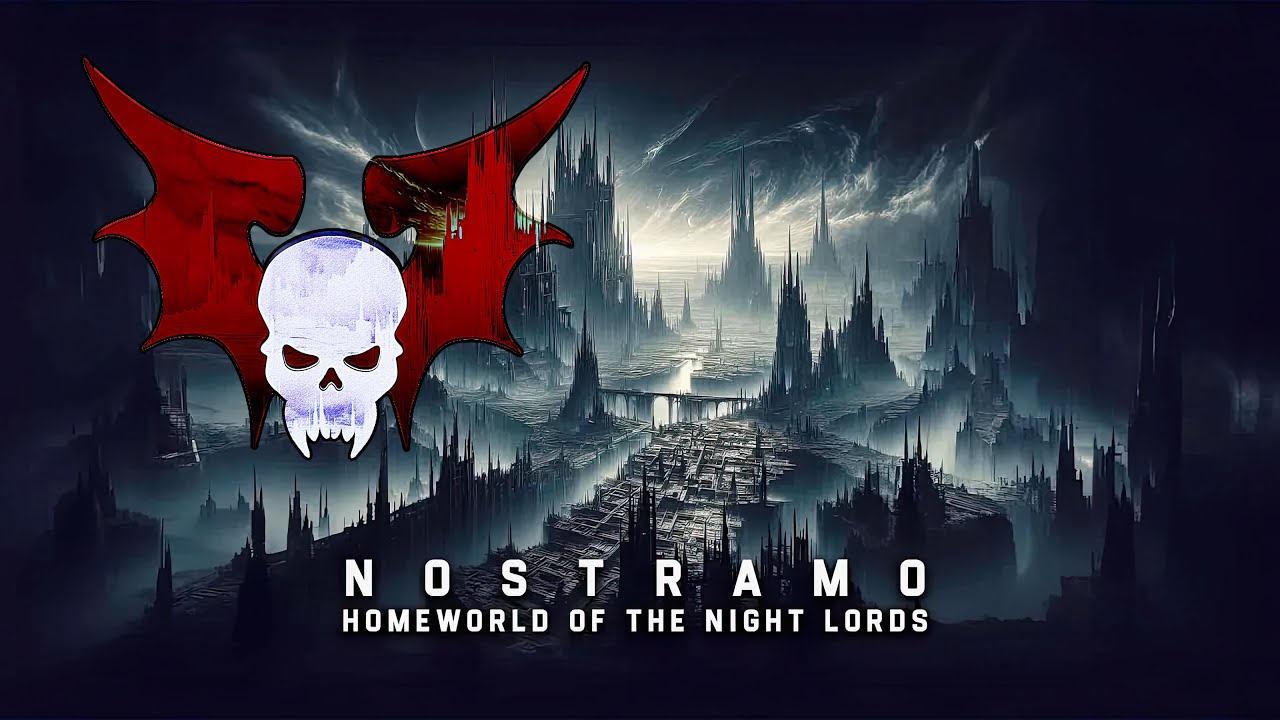 Nostramo Homeworld of the Night Lords | Grimdark Warhammer 40K Ambient | Writing Soundscape