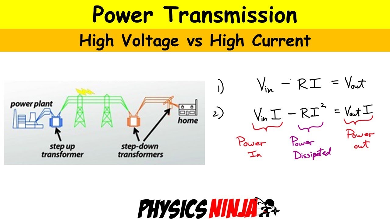 Power Transmission: High Voltage vs Low Voltage Comparison