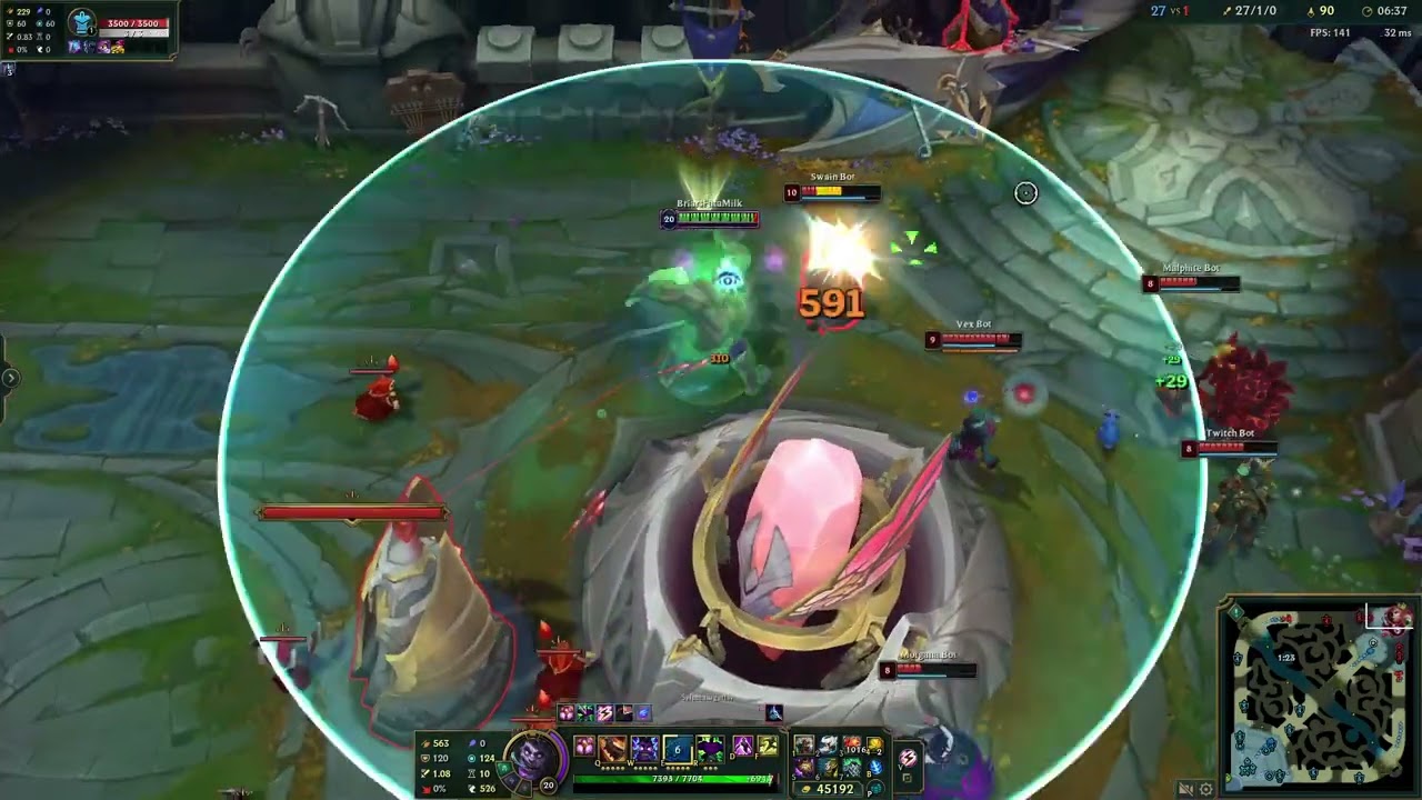 SOMEBODY GET THE DOOR DR MUNDO | League Mod