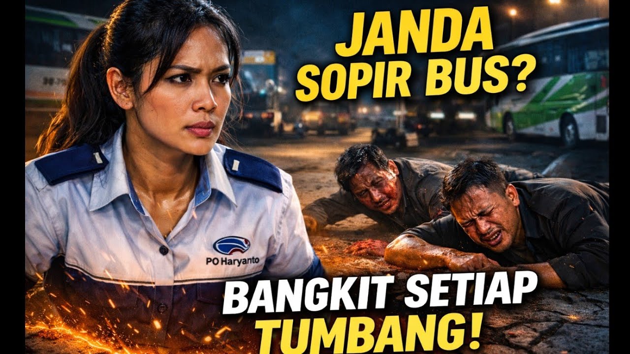 RETNO JANDA CANTIK SOPIR BUS PO HARYANTO INI BANGKIT SETIAP TUMBANG, PREMAN TERMINAL TERSUNGKUR 