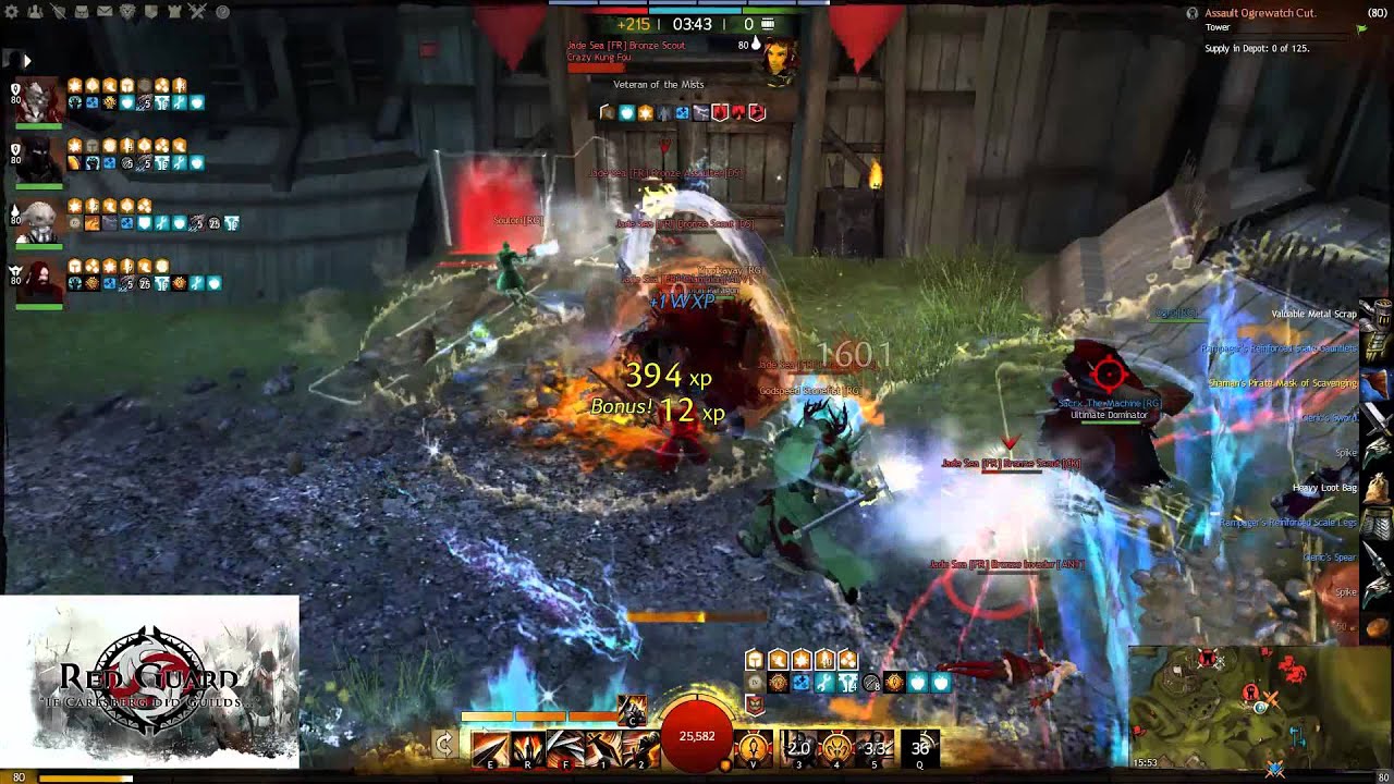 Guild Wars 2 Red Guard Liryc - Back into the clunge !