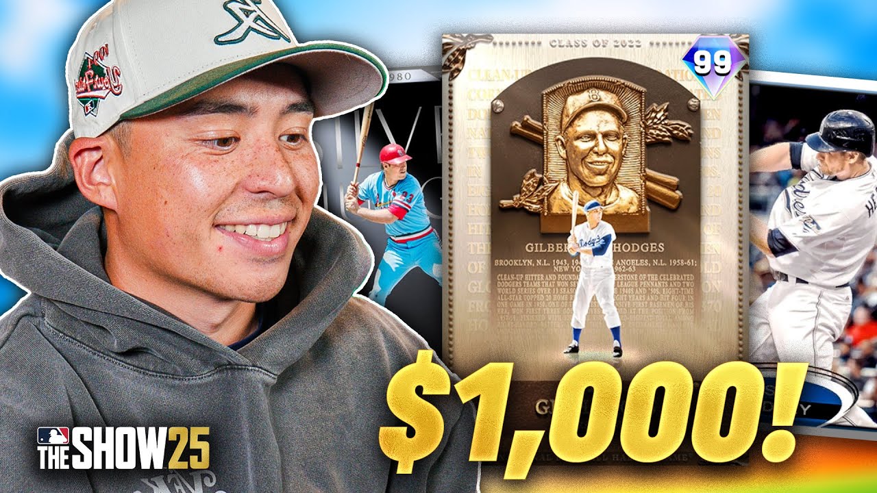 Я потратил 1000 долларов на 99 Гила Ходжеса... 😳 MLB The Show 25