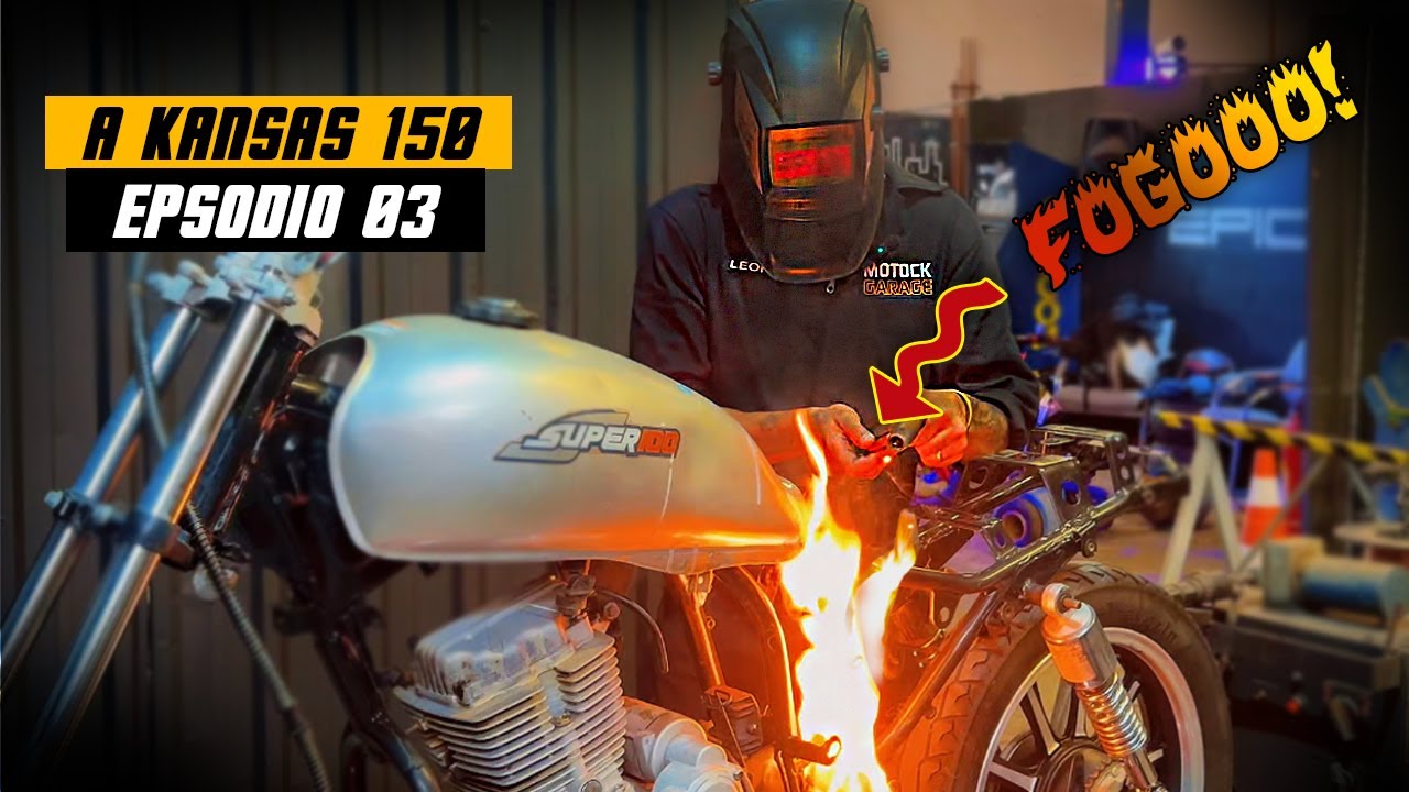 ⚠️ MOTOCK GARAGE - Dafra Kansas 150 Customizando do Zero - EP. 03 | DESENVOLVENDO O PROJETO