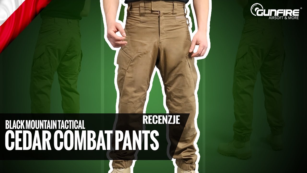 Spodnie CEDAR Combat Pants od Black Mountain Tactical - recenzja w wykonaniu Gunfire
