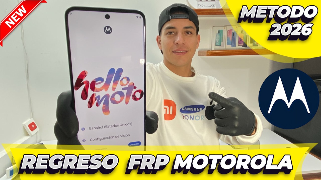 Quitar Cuenta Google Cualquier Motorola (Snapdragon o Mtk) - Nuevo Metodo Por Servidor  (Moto FRP)