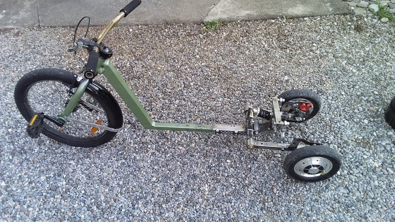 Велотрайк . Электротяга !Hand made trike .