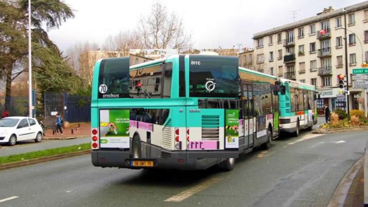 Lignes de Bus RATP 545 & 111