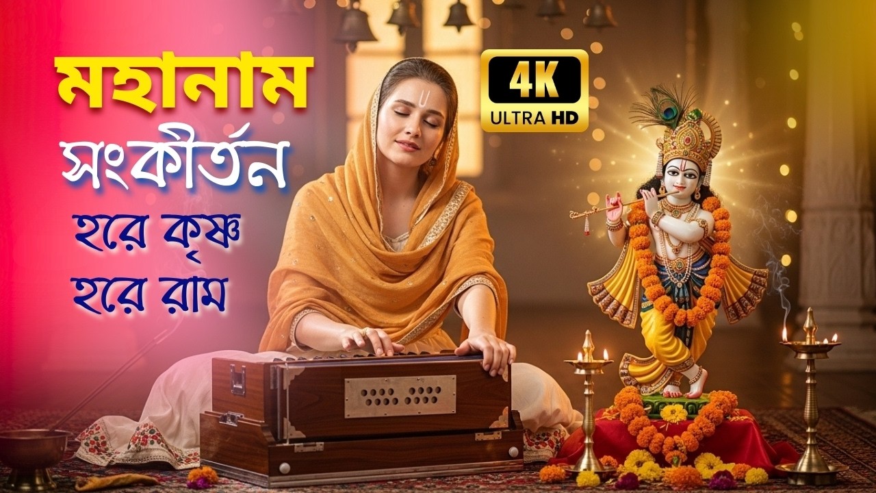 [NON STOP] হরে কৃষ্ণ নামের এই পবিত্র সুরে মন ভরে যাবে 🙏 | Hare Krishna Maha Mantra ✨