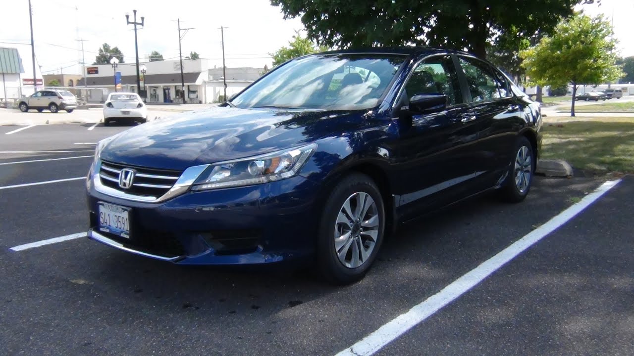 2013 Honda Accord LX Start Up & Full Tour