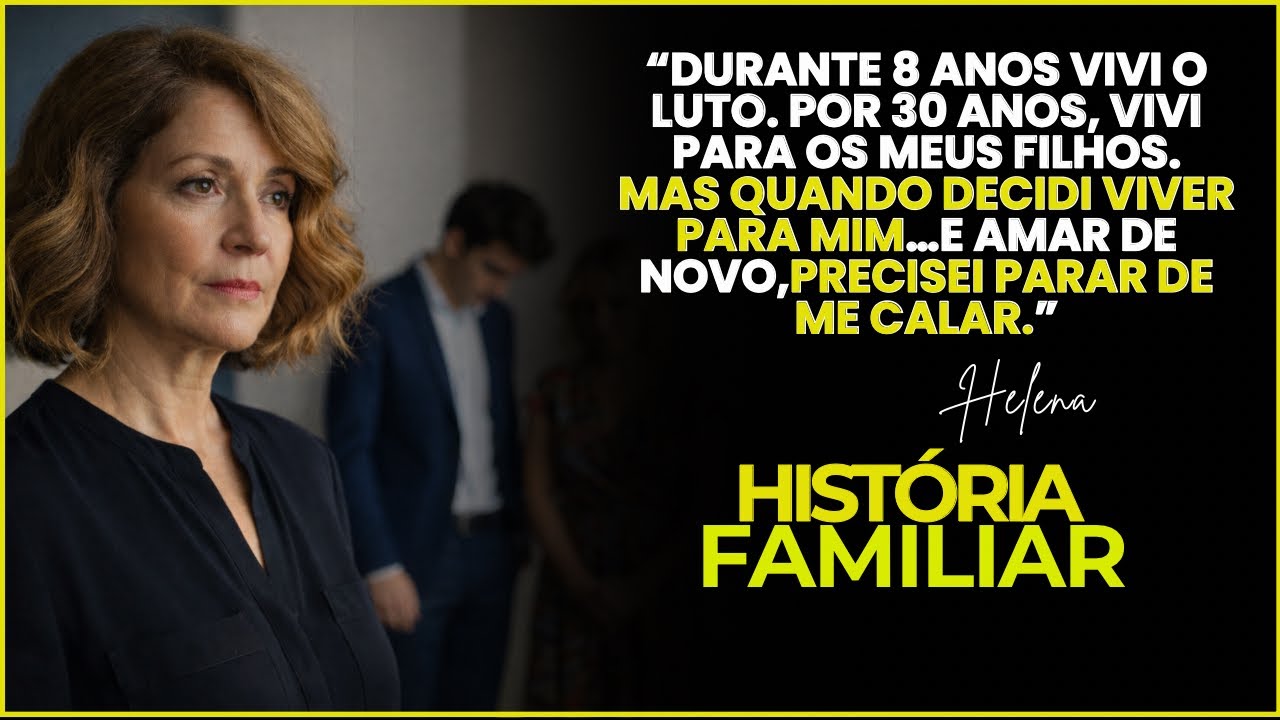 Meus filhos ficaram contra mim, quando decidi viver novo amor, após 8 anos de viúva…