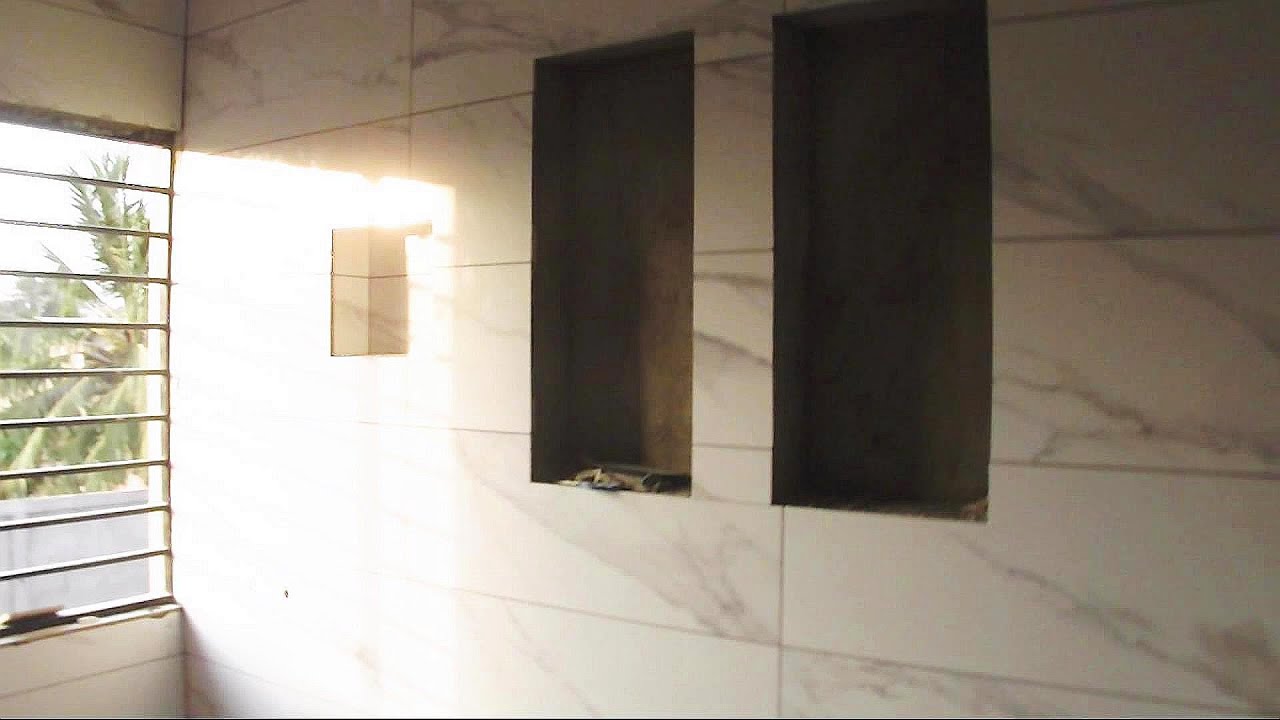 Building The House 63 - Tiling Master Bathroom || Walkways || Manhole Covers