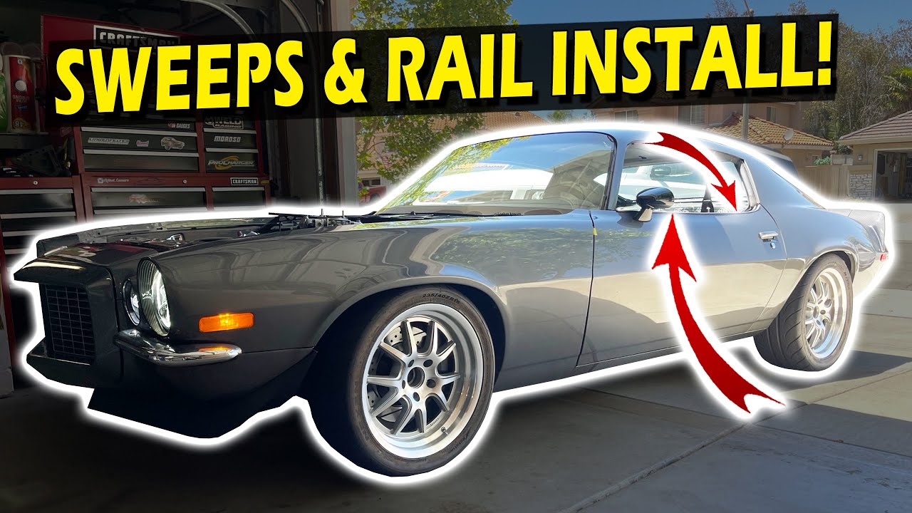 Top Rail or Door Sweeps Install 1970-1981 Camaro