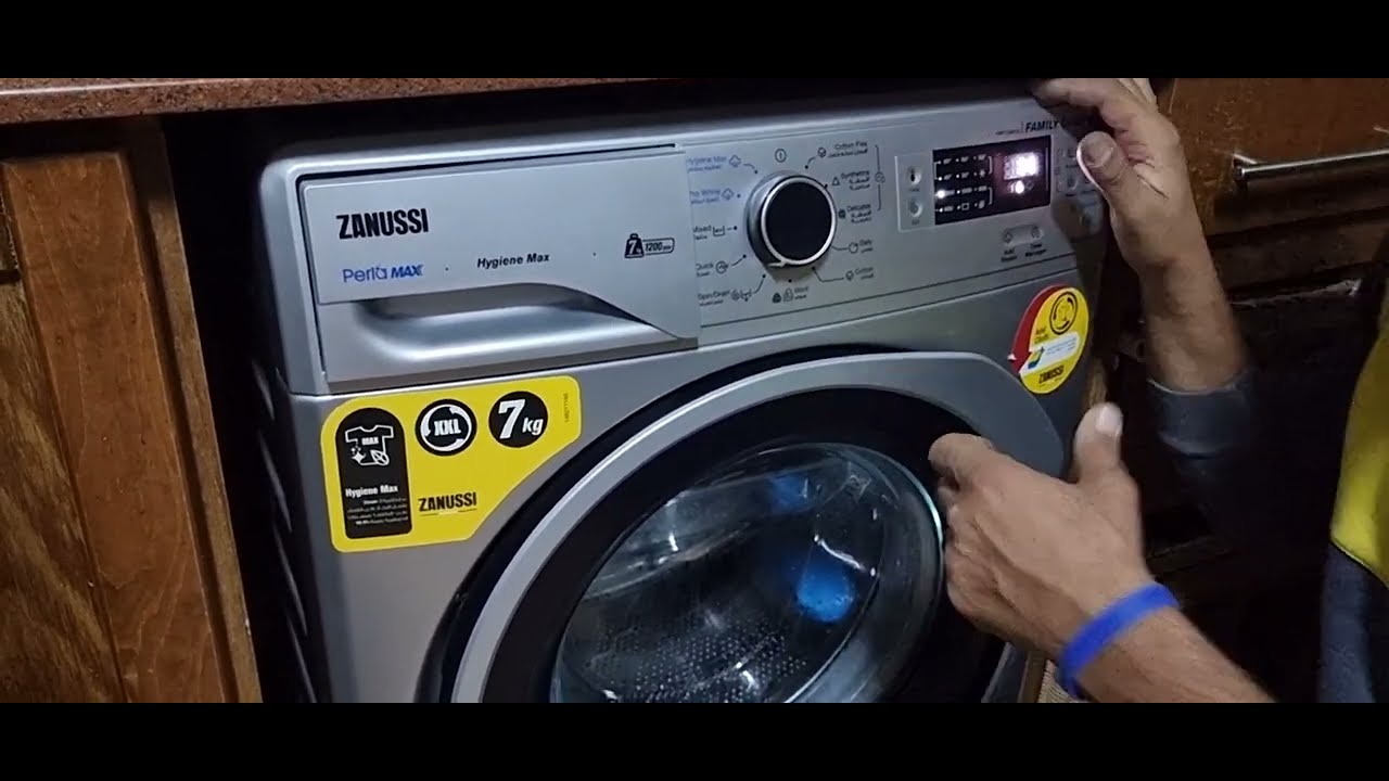 تشغيل غساله زانوسى بيرلا ماكس zanussi perla max