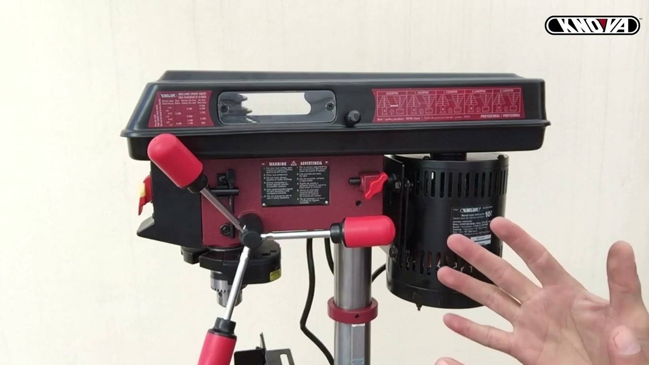 Taladro de columna de banco 10" laser