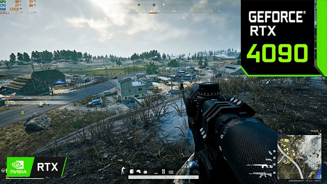 PUBG : RTX 4090 - i9 14900K ( 4K Max Settings )