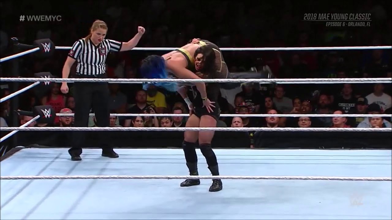 Kaitlyn- Sitout Swinging Side Slam