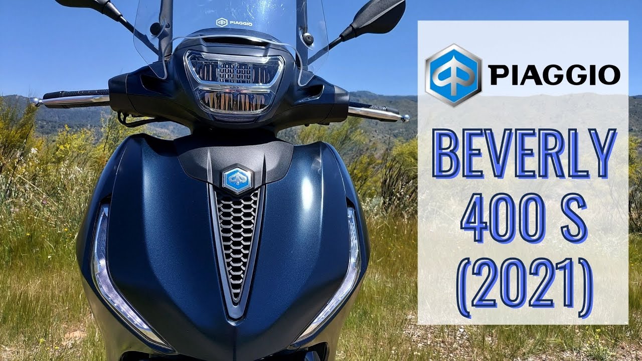 Тест-драйв и обзор Piaggio Beverly S 400 (2021), осмотр, проверка звука, разгонный тест VLOG290