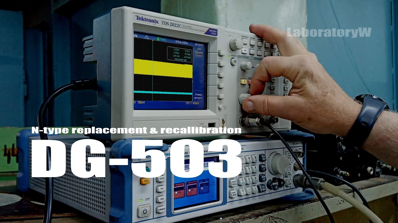 Рекалібрування Nissei DG-503 при заміні конекторів на N-type