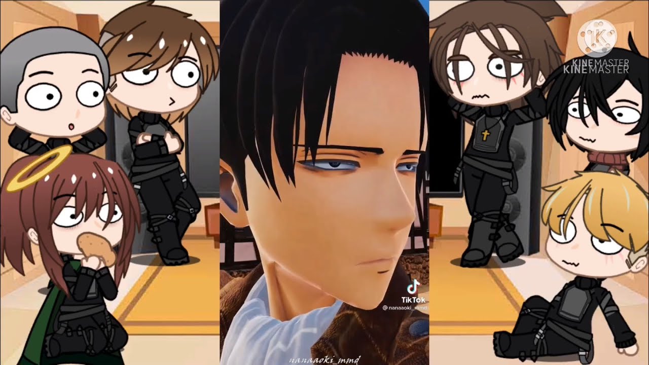 Attack on titan react to Tiktoks✨ pt.5