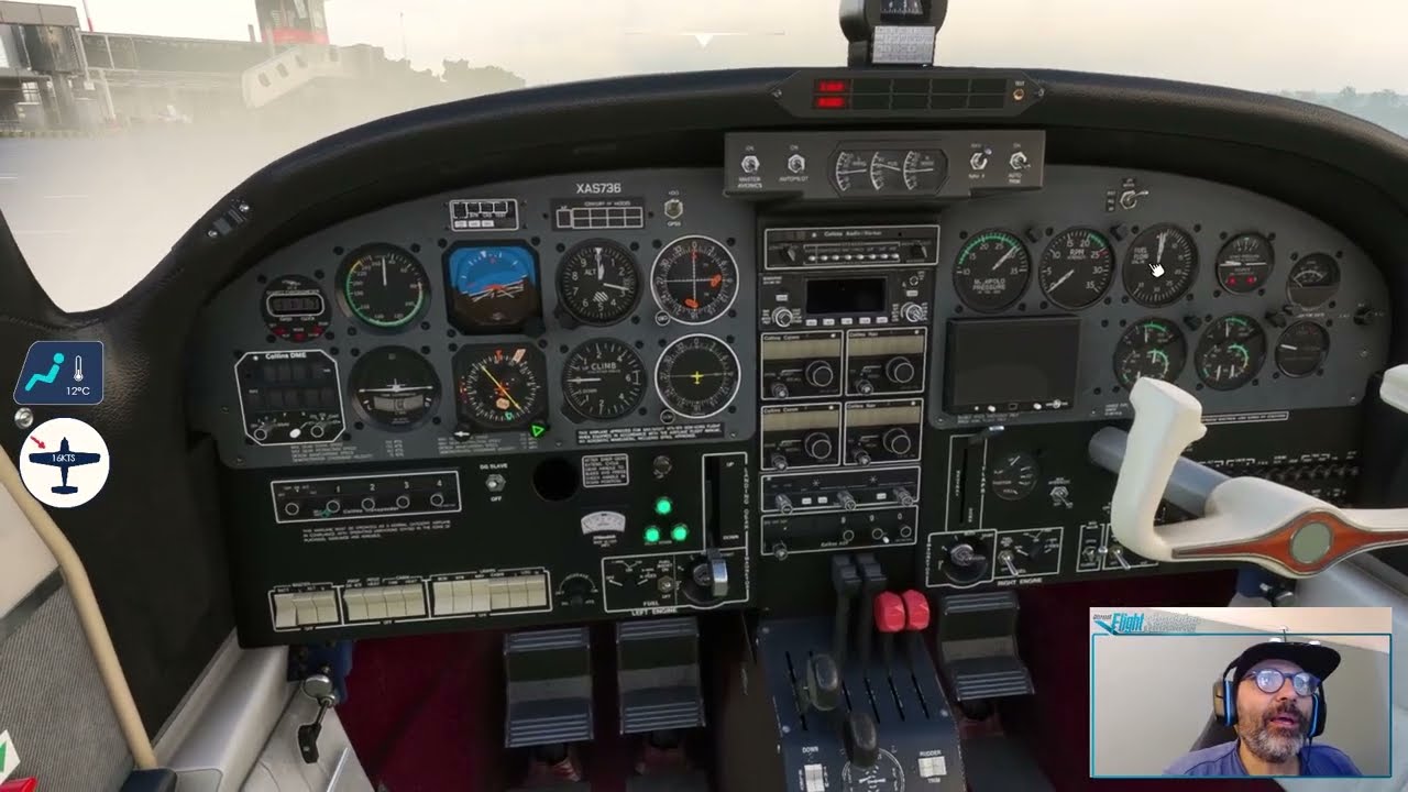 Accu-Sim A600 Aerostar: Vuelo de aclimatación.