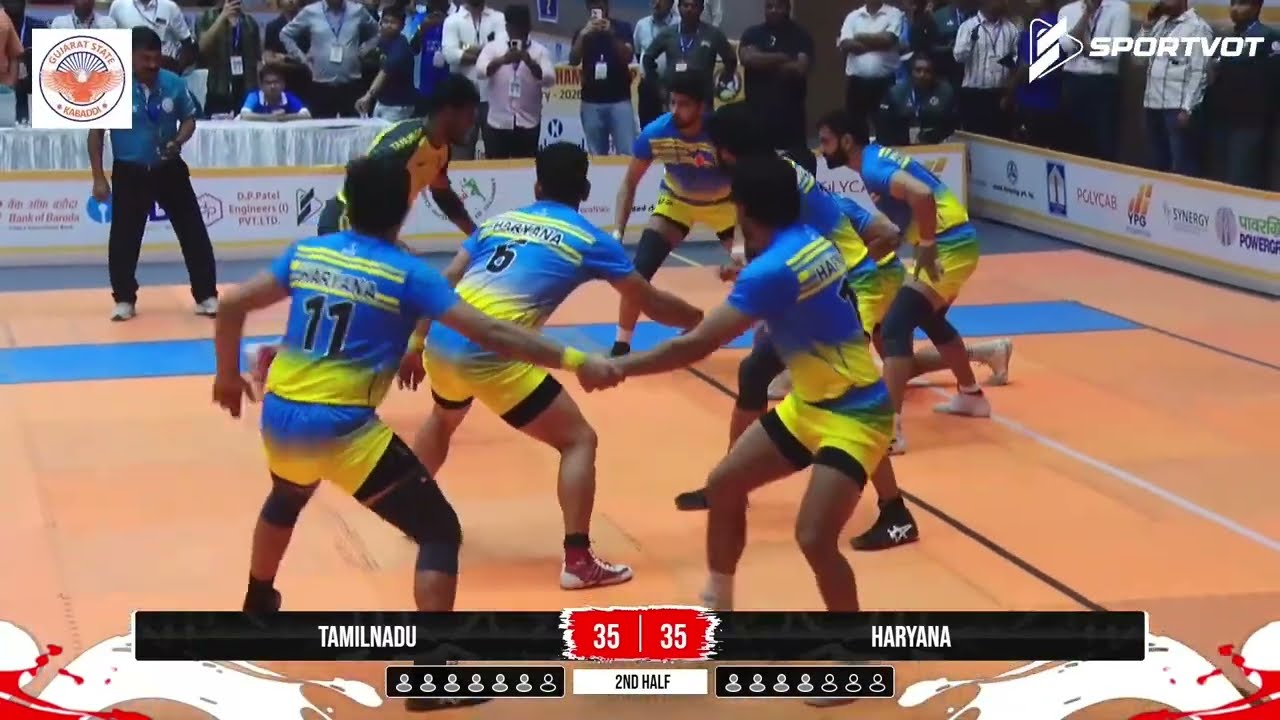 Haryana vs Tamil Nadu | Tie breaker!! | 5-5 Raids | National Kabaddi Championship 2026 |