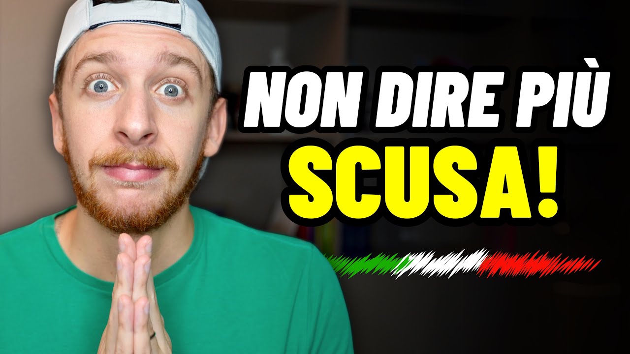Come Scusarsi In Italiano: 7 Alternative Per Parlare Come Un Nativo (Sub ITA) | Imparare l’Italiano