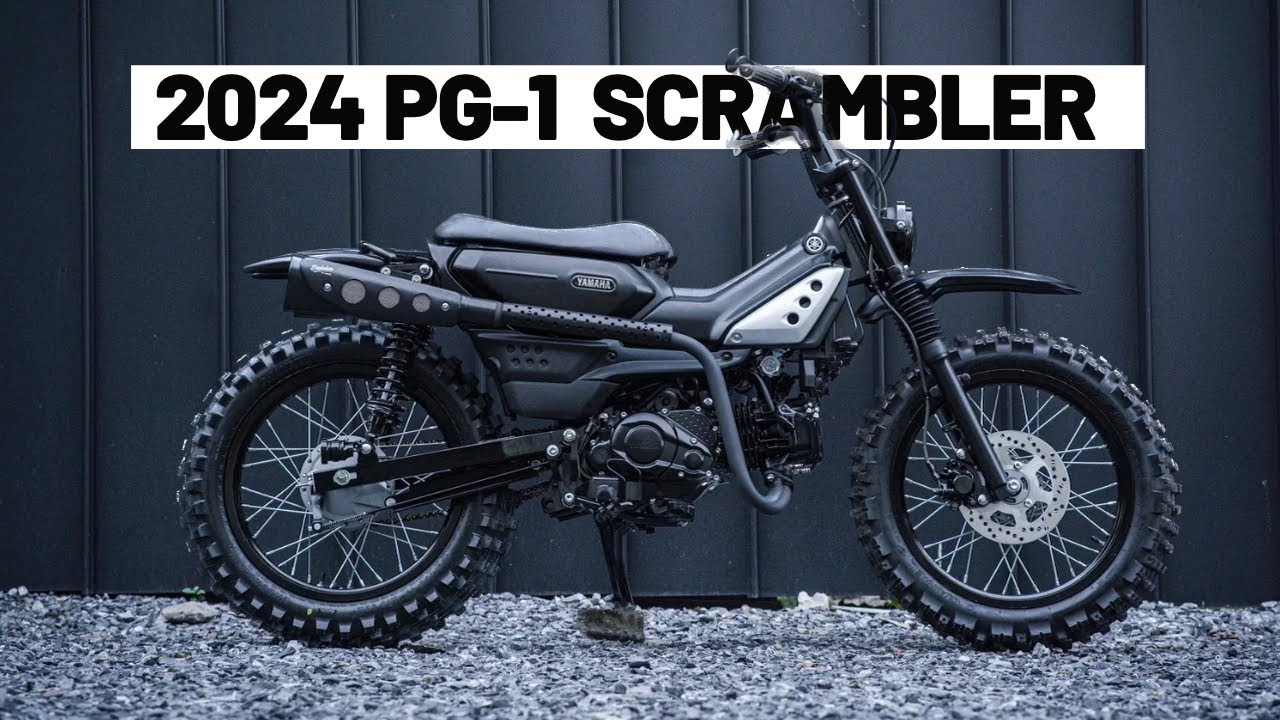 HONDA CT125 KILLER!! ВЫПУЩЕН YAMAHA PG-1 SCRAMBLER 2024 ГОДА