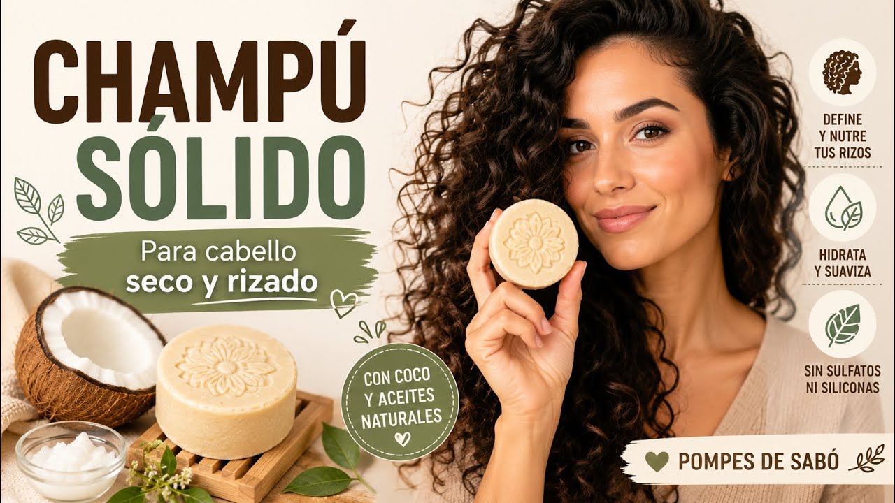 COCOCURLY champú sólido #diy #cosmetics