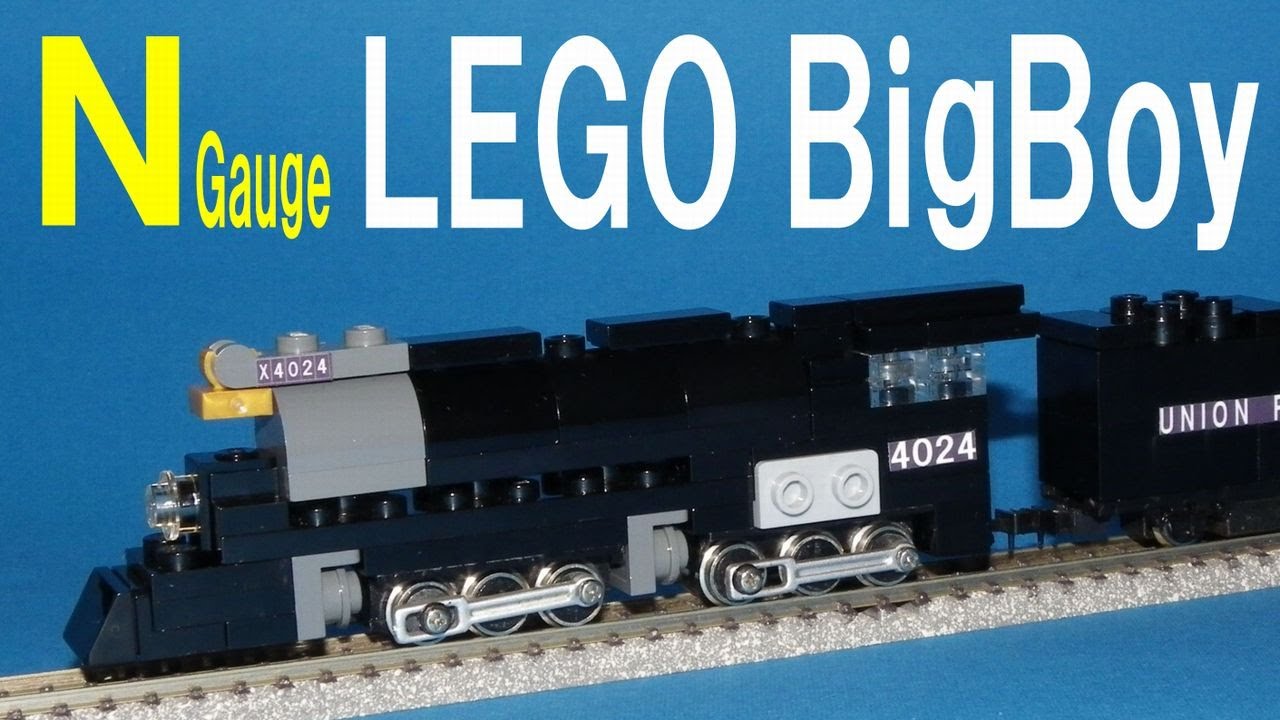 N Gauge LEGO Train Union Pacific BigBoy Ｎゲージ レゴトレイン ユニオンパシフィック鉄道 ビッグボーイ