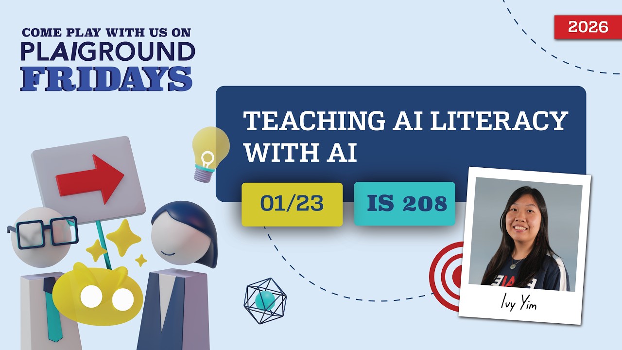 PLAIGROUND Friday: Teaching AI Literacy with AI