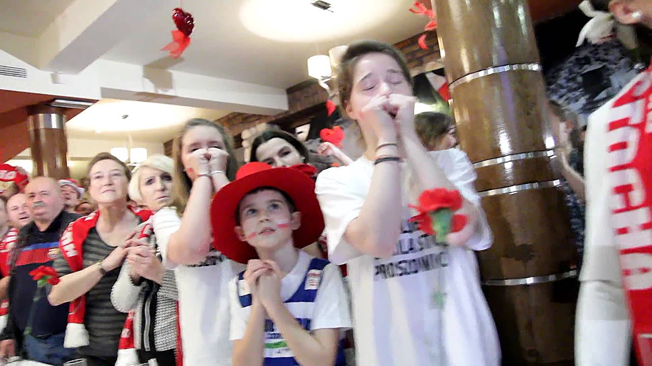 Olimpijskie kibicowanie fanklubu Kamila Stocha 2 złoty medal