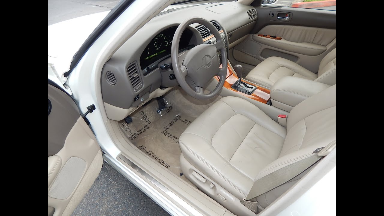 1998 Lexus LS400 complete TEST DRIVE video review!