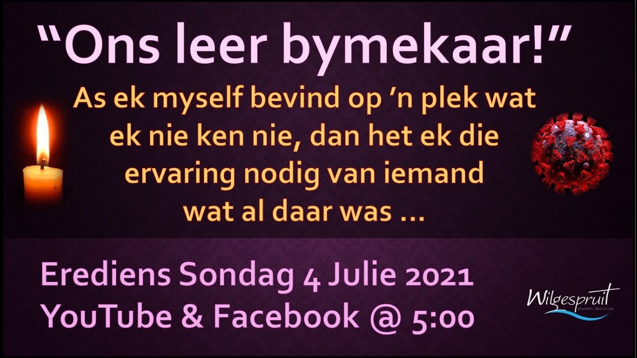Erediens 4 Julie 2021 - 