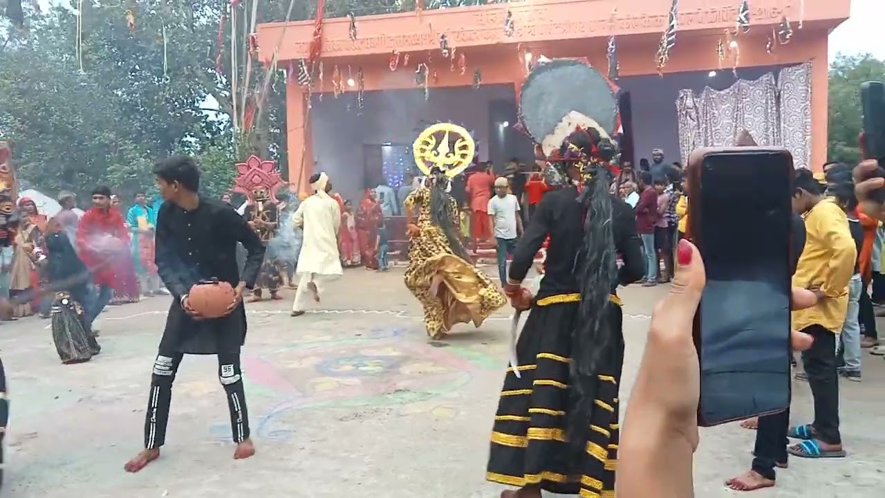 Dhanpuri define number 1 Kali choraha javar visarjan
