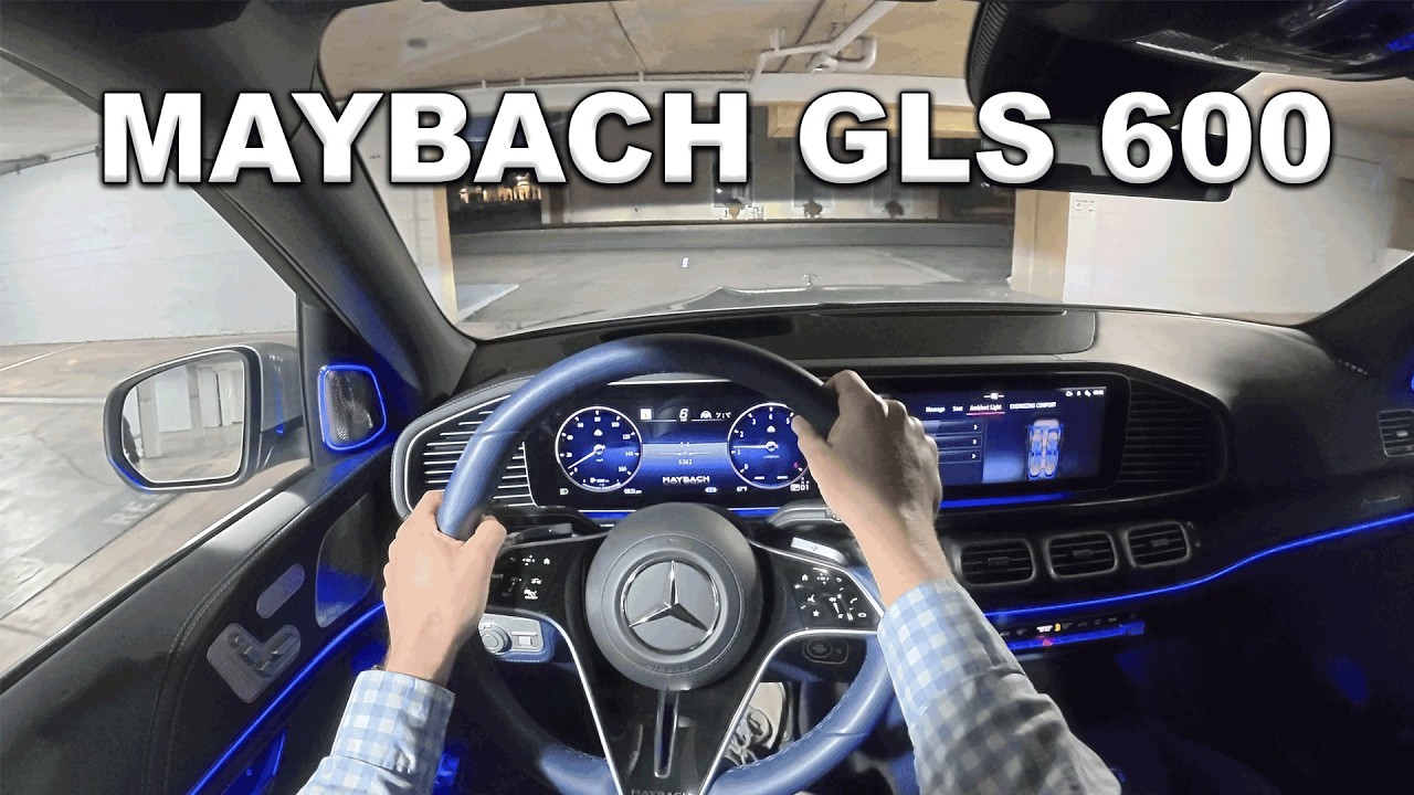 2026 Mercedes-Maybach GLS 600 POV Night Drive (3D Audio)(ASMR)