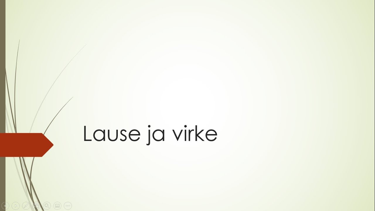 Lause ja virke