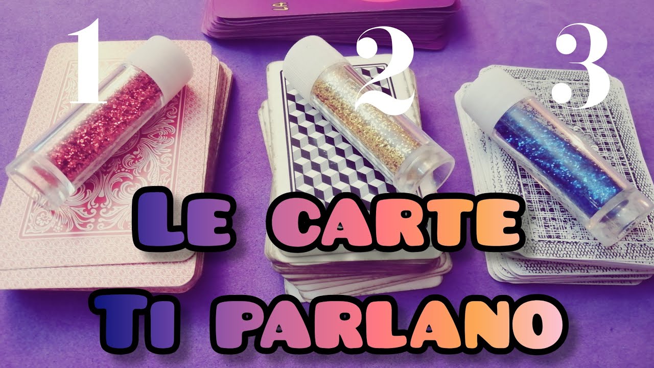 di cosa vogliono parlarti le carte? lasciamole libere di parlarti
