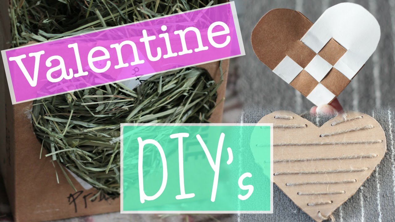 DIY Rabbit Valentines Day Toys! How to Make Homemade Rabbit Toys - Collab with SarahBunny